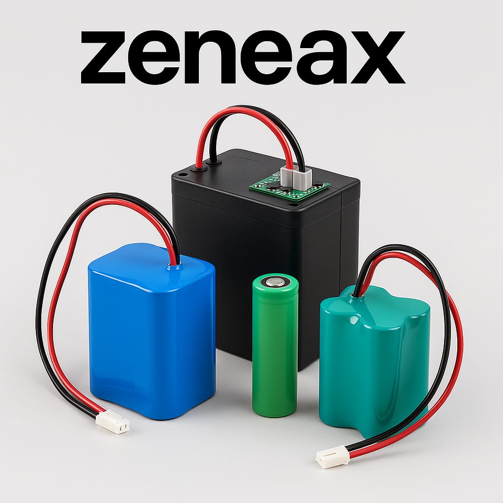 Zeneax Custom Rechargeable Battery Packs