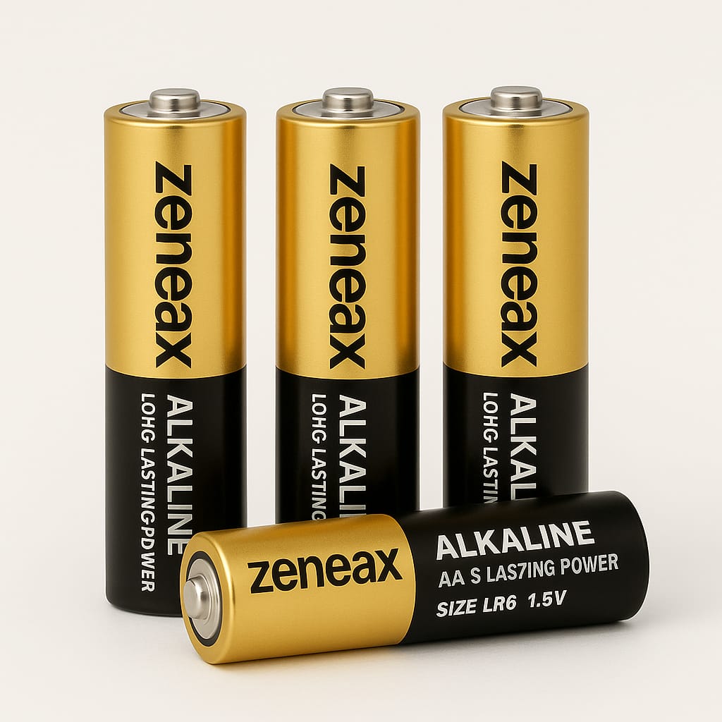 Zeneax Alkaline AA Batteries