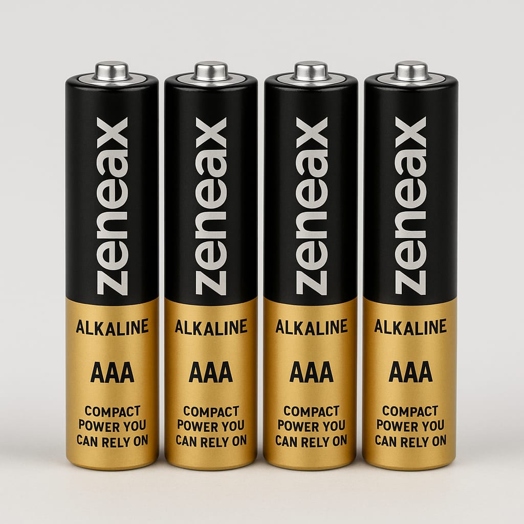 Zeneax AAA Alkaline Batteries