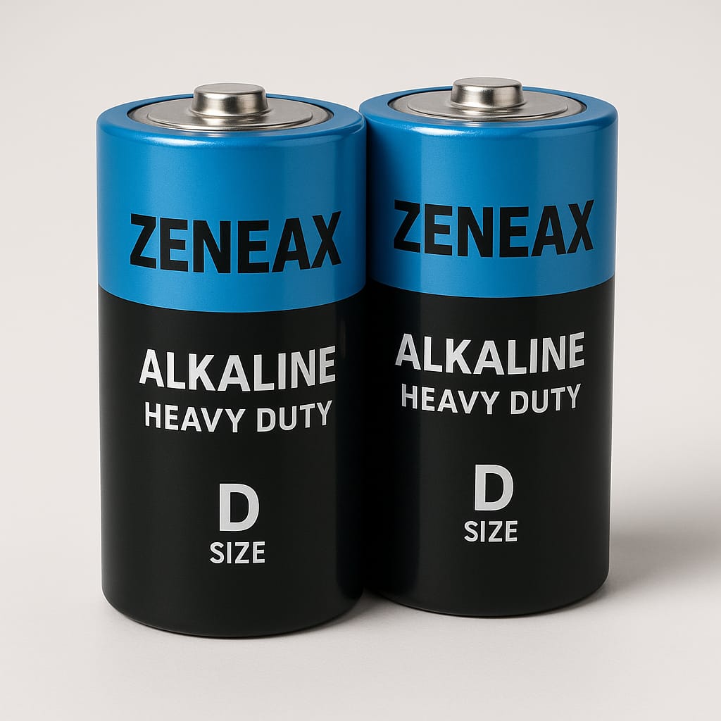 Zeneax Alkaline D Batteries