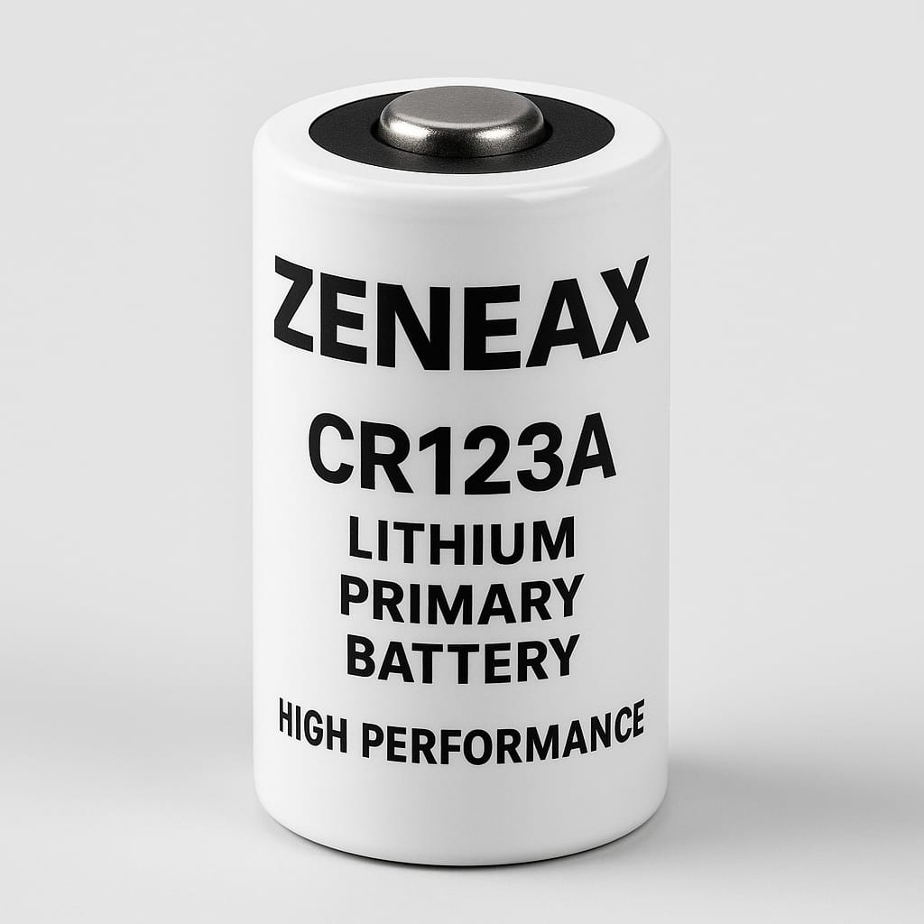 Zeneax CR123A Lithium Primary Batteries