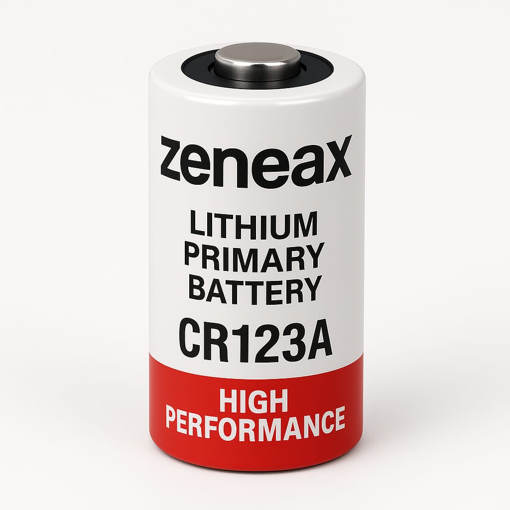 Zeneax CR123A Lithium Primary Batteries