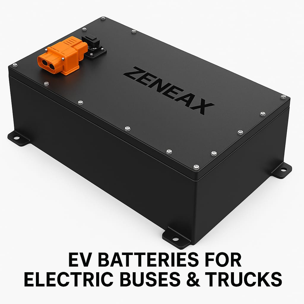 Zeneax EV Batteries for Electric Buses & Trucks