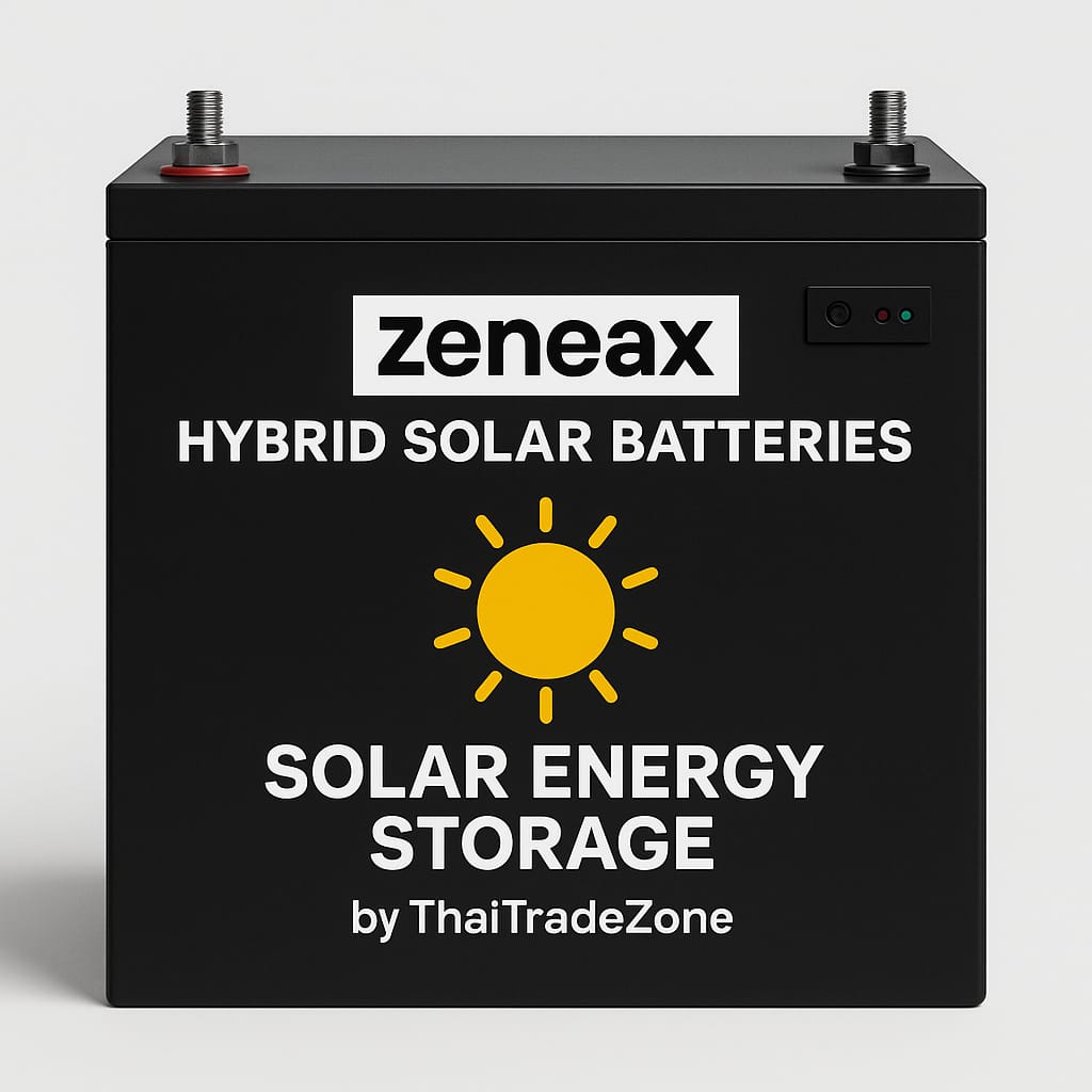 Zeneax Hybrid Solar Batteries