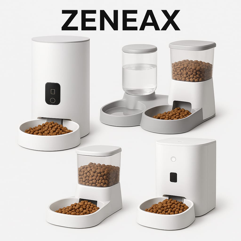 Zeneax Pet Feeders