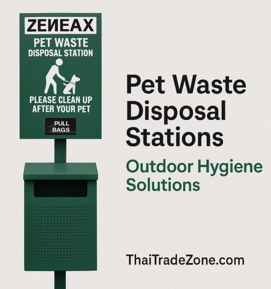 Zeneax Pet Waste Disposal Stations