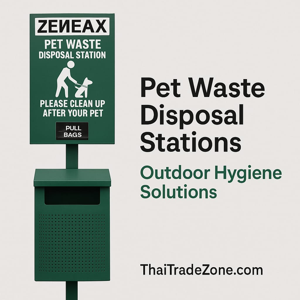 Zeneax Pet Waste Disposal Stations