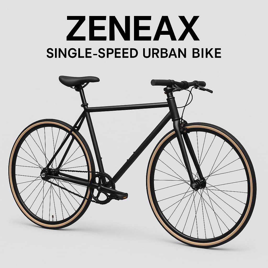Zeneax Single-Speed Urban Bikes