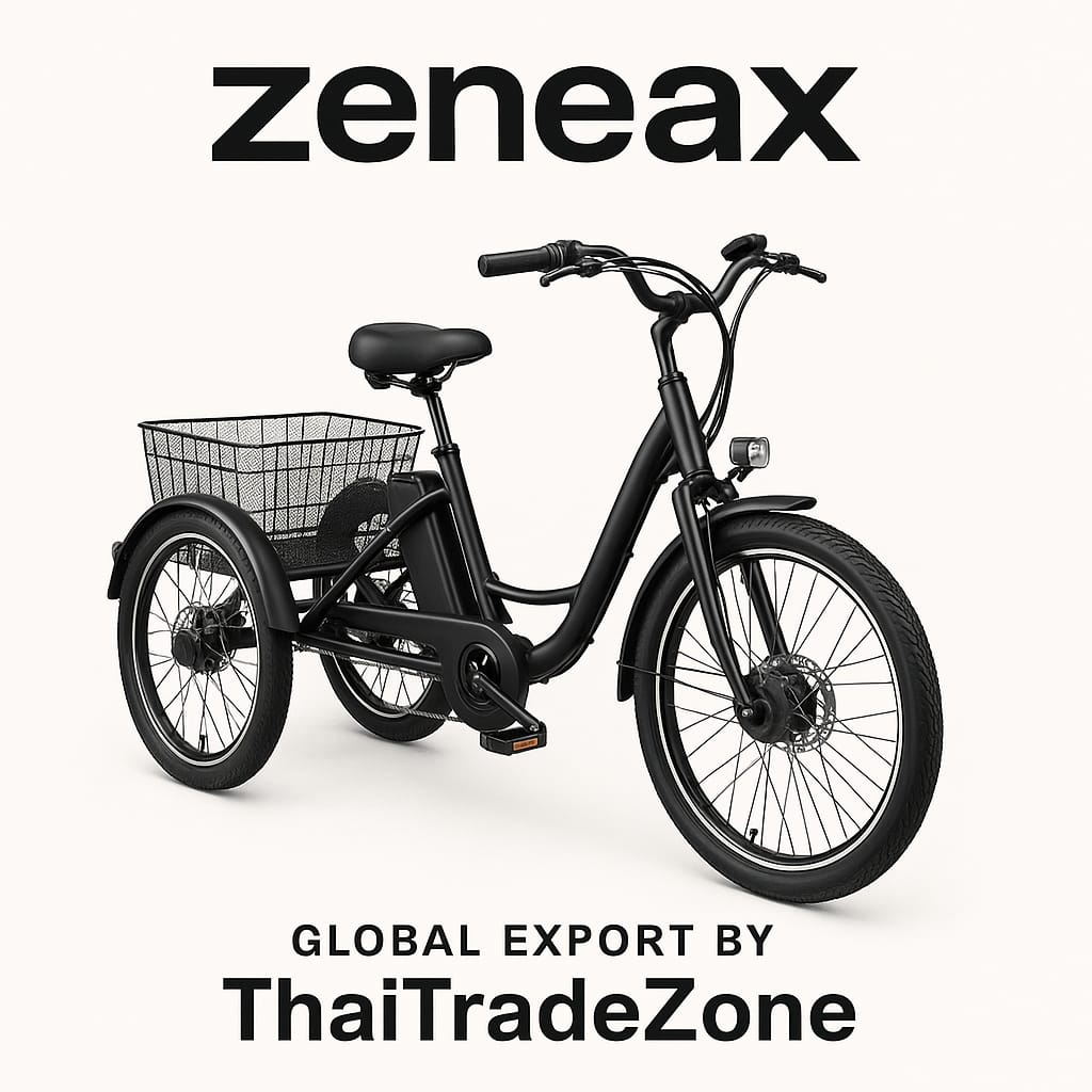 Zeneax Electric Trikes (3-Wheel E-Bikes)
