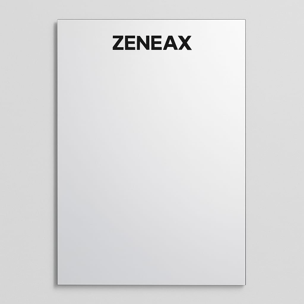 Zeneax Plain Bathroom Mirrors