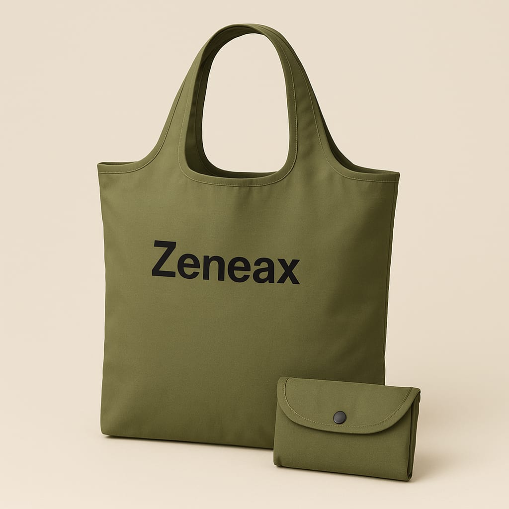 Zeneax Foldable Grocery Bags
