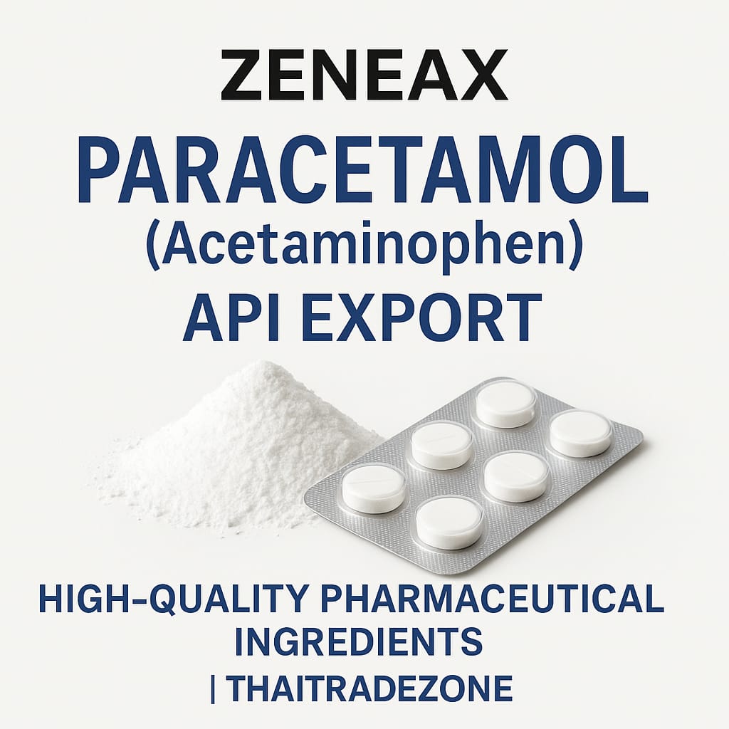 Zeneax Paracetamol (Acetaminophen) API Export