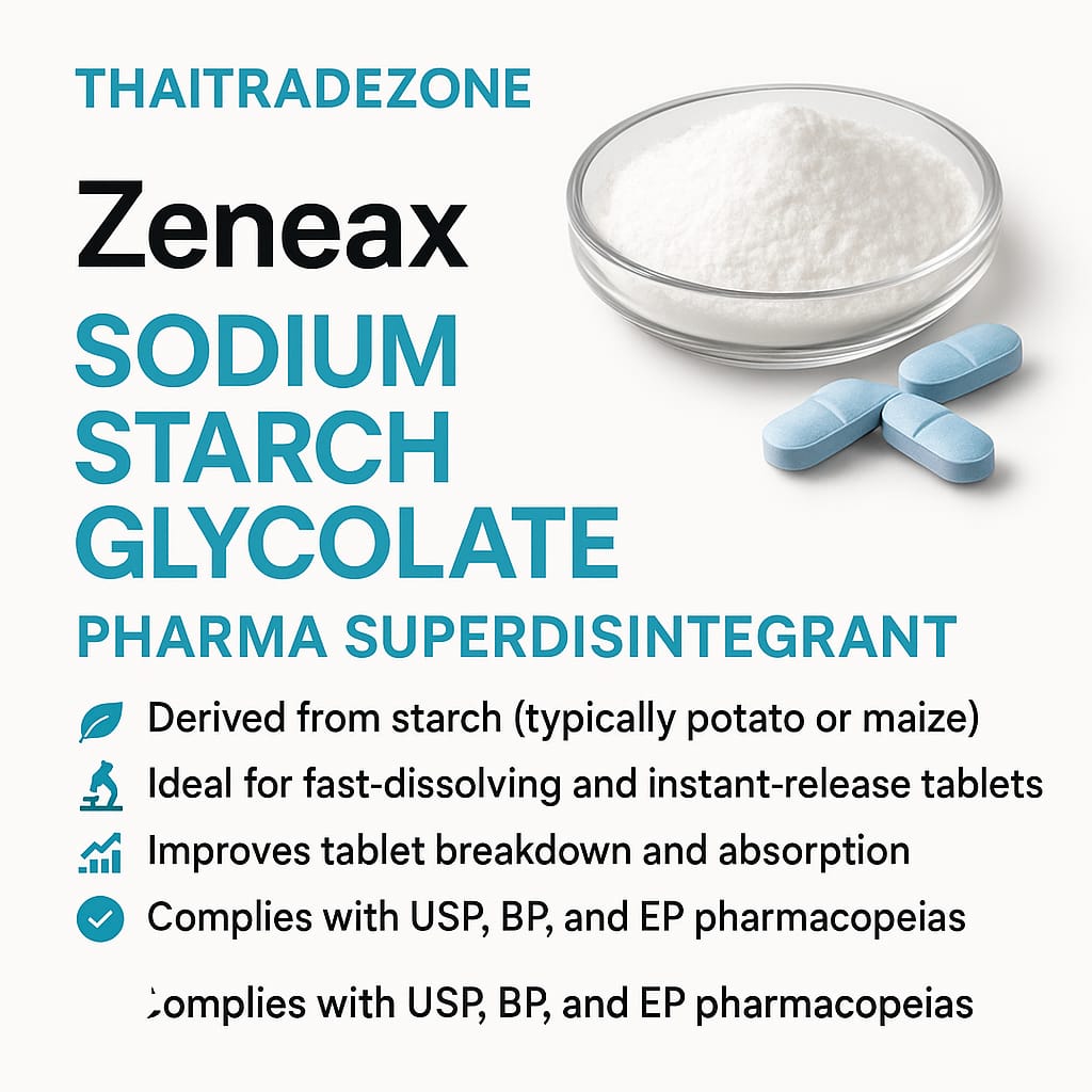 Zeneax Sodium Starch Glycolate