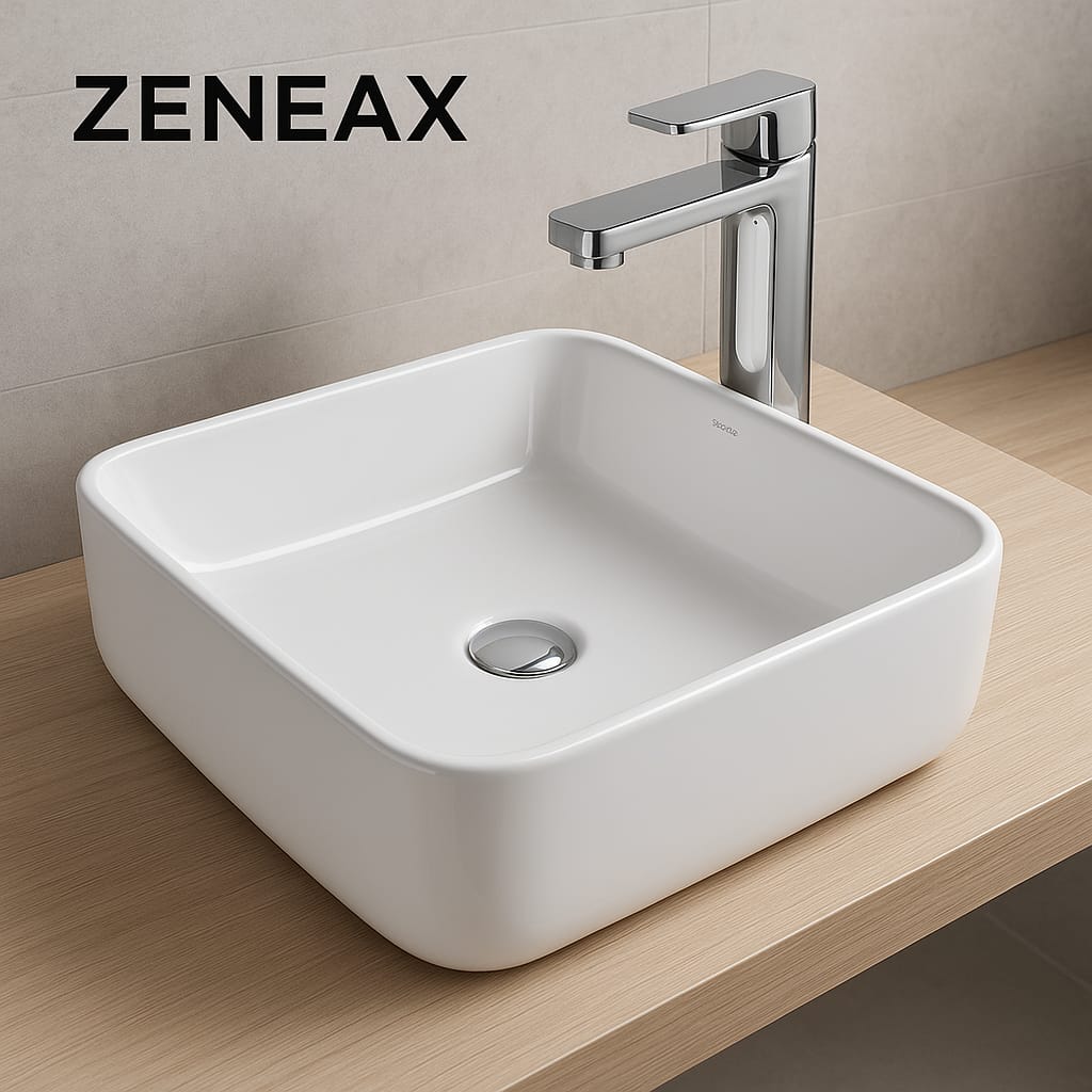 Zeneax Round Counter Wash Bowls
