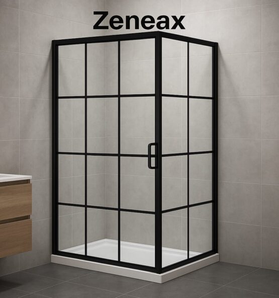 Zeneax Framed Glass Shower Enclosures