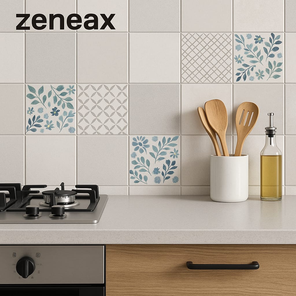 Kitchen Ceramic Wall Tiles by Zeneax