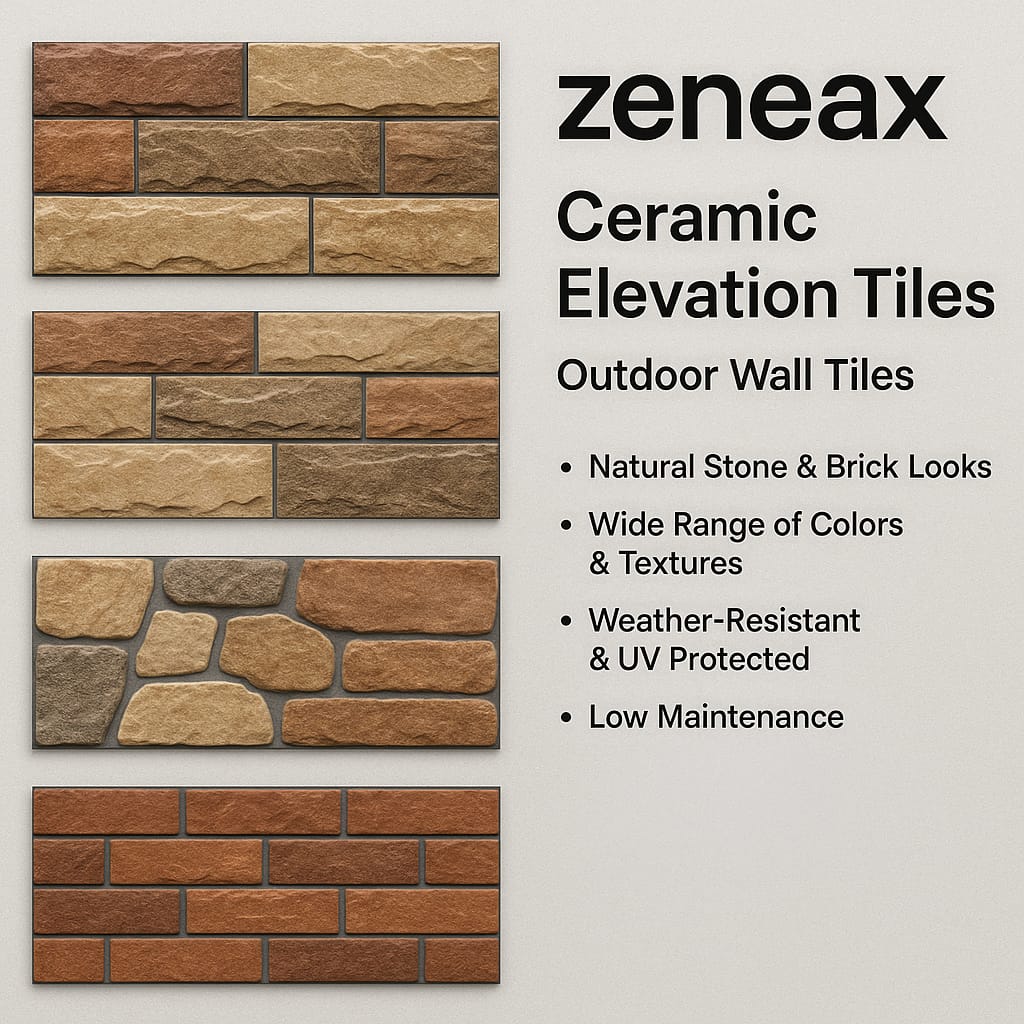 Zeneax Ceramic Elevation Tiles