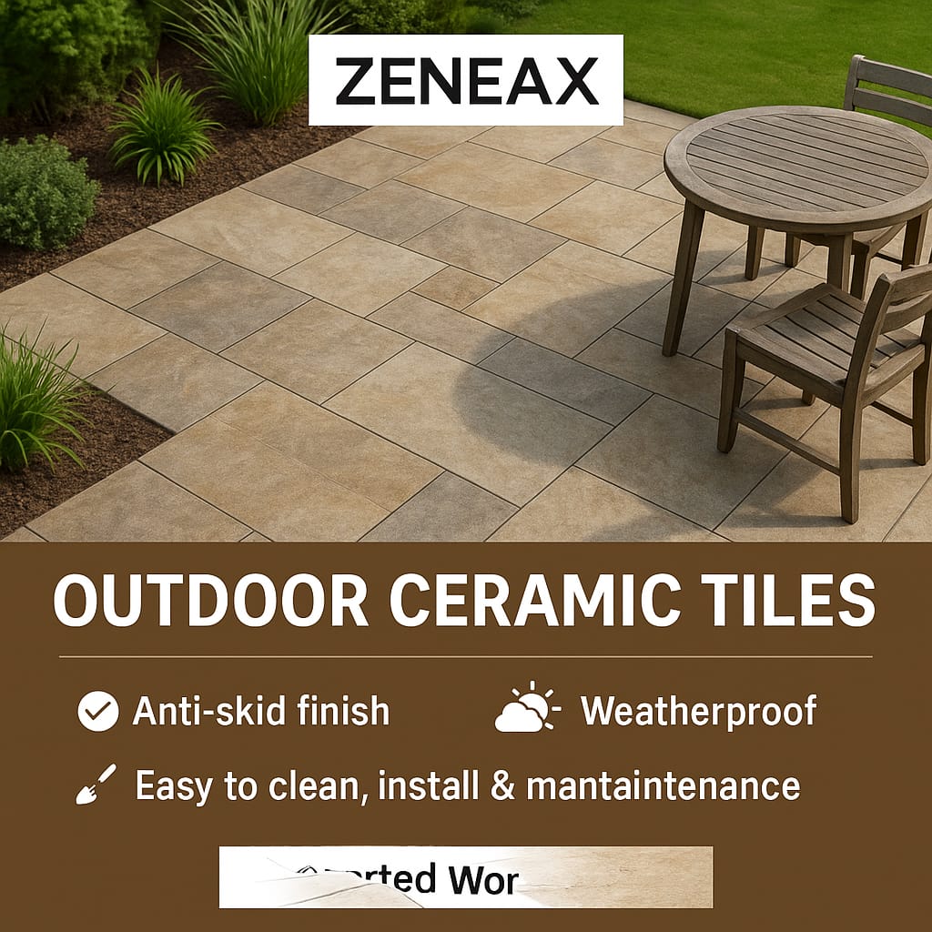 Zeneax Outdoor Ceramic Tiles