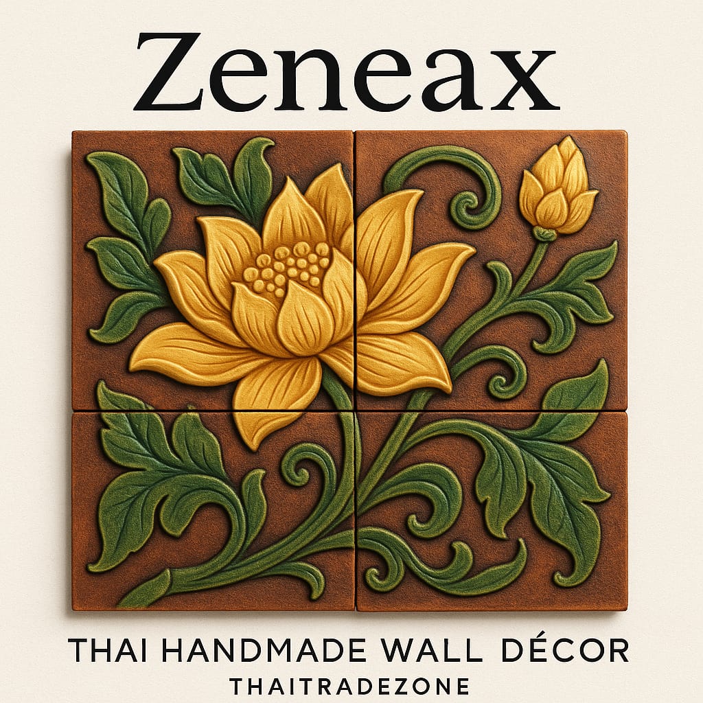 Zeneax Ceramic Wall Art
