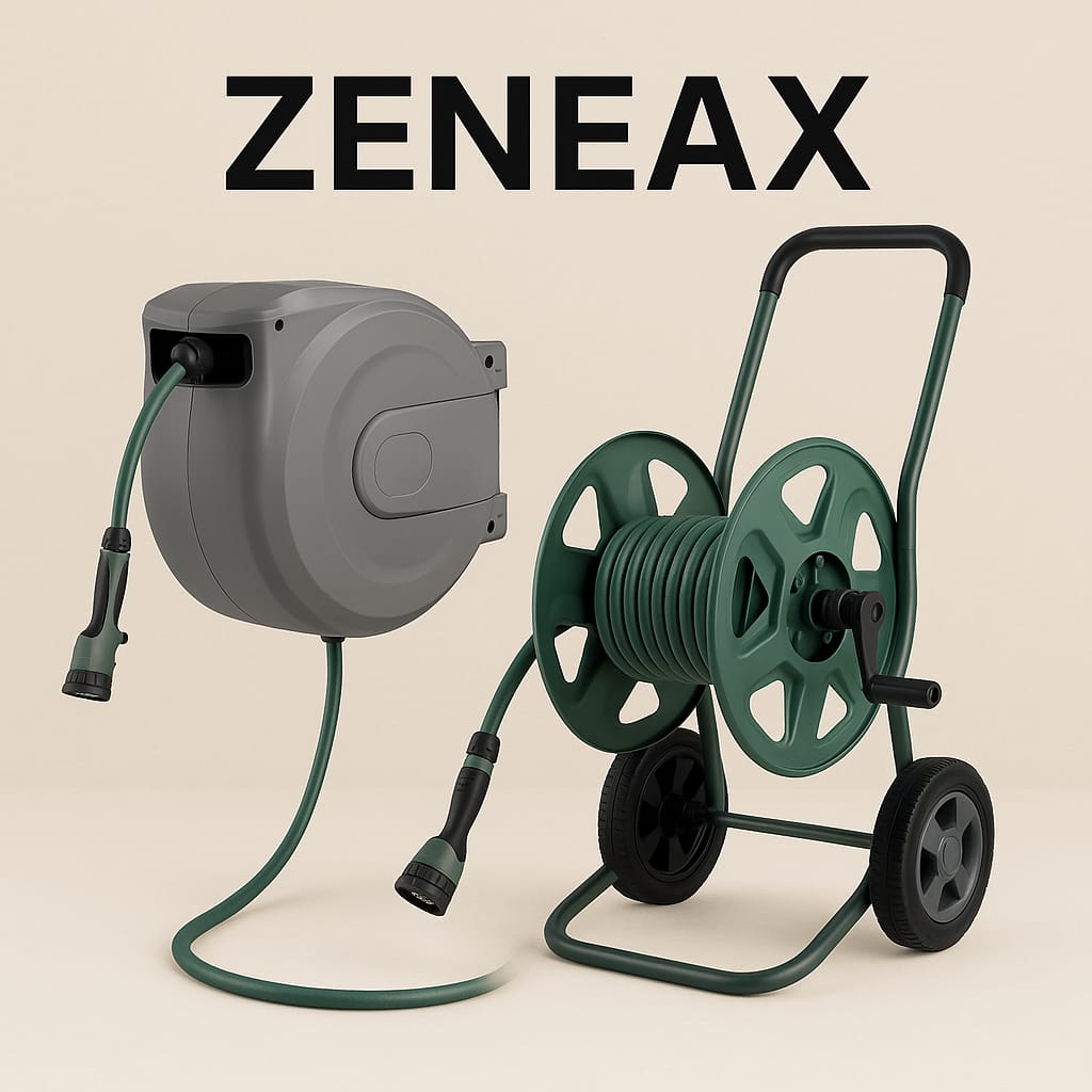 Zeneax Garden Hose Reel Sets