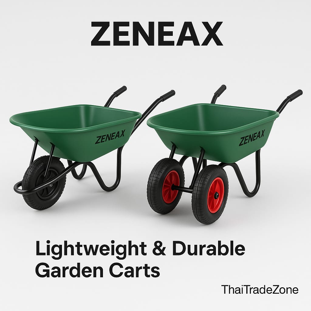 Zeneax Plastic Wheelbarrows