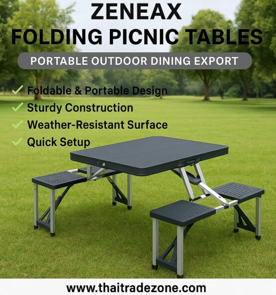Zeneax Folding Picnic Tables