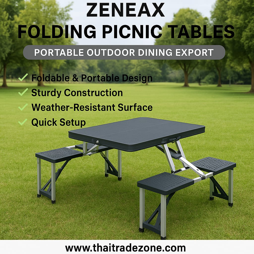 Zeneax Folding Picnic Tables