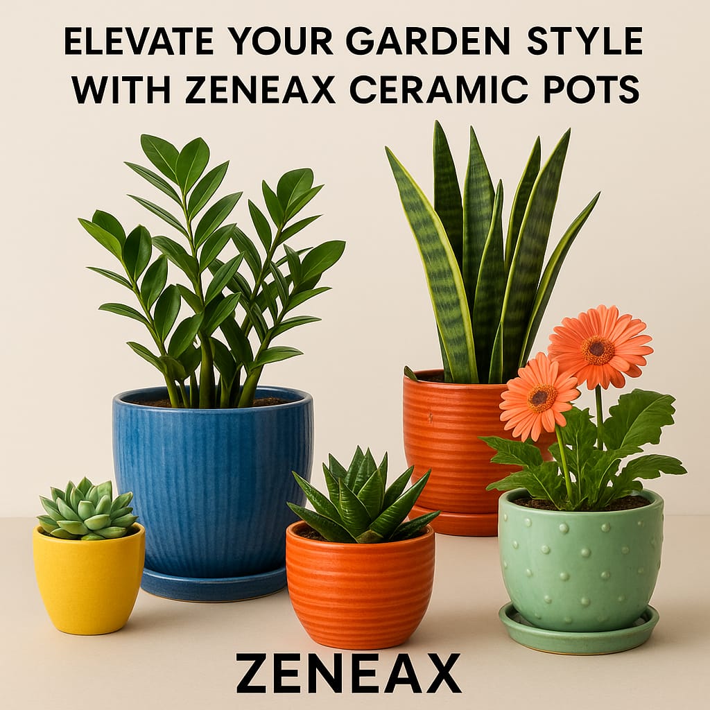 Zeneax Ceramic Pots