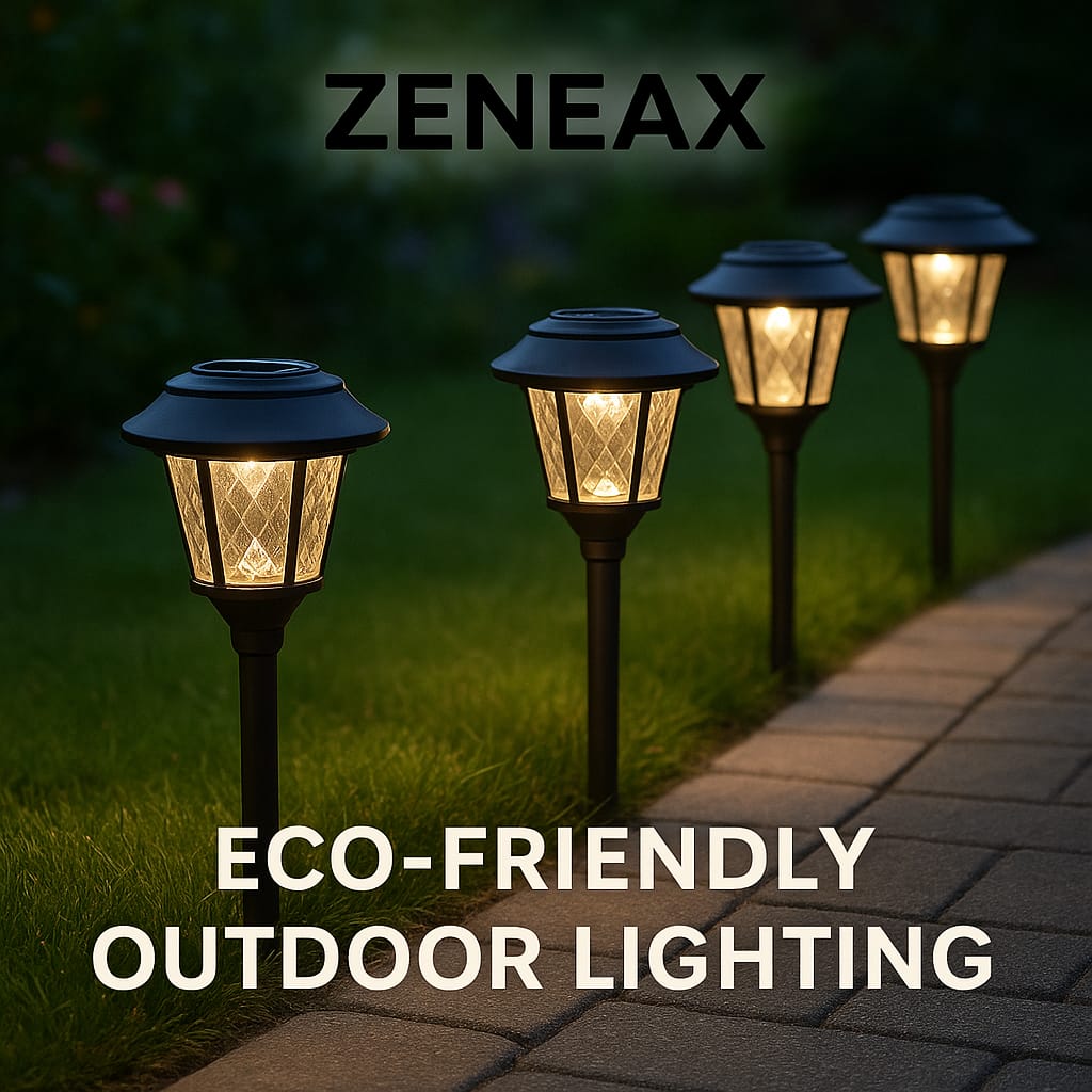Zeneax Solar Garden Lights