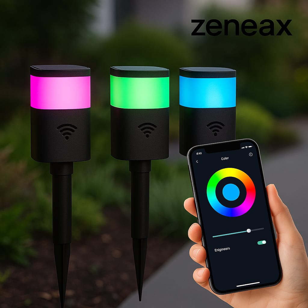 Zeneax Bluetooth Smart Garden Lights