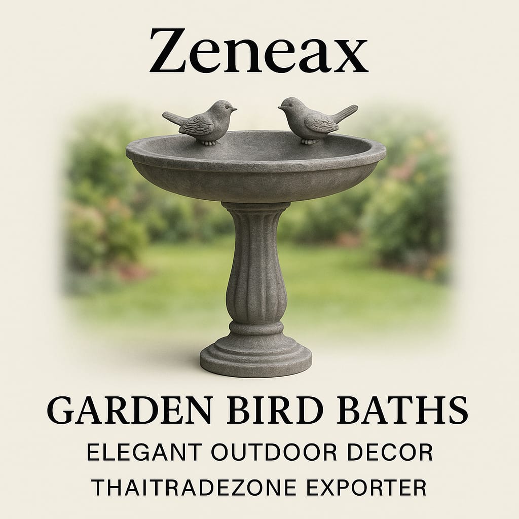 Zeneax Garden Bird Baths