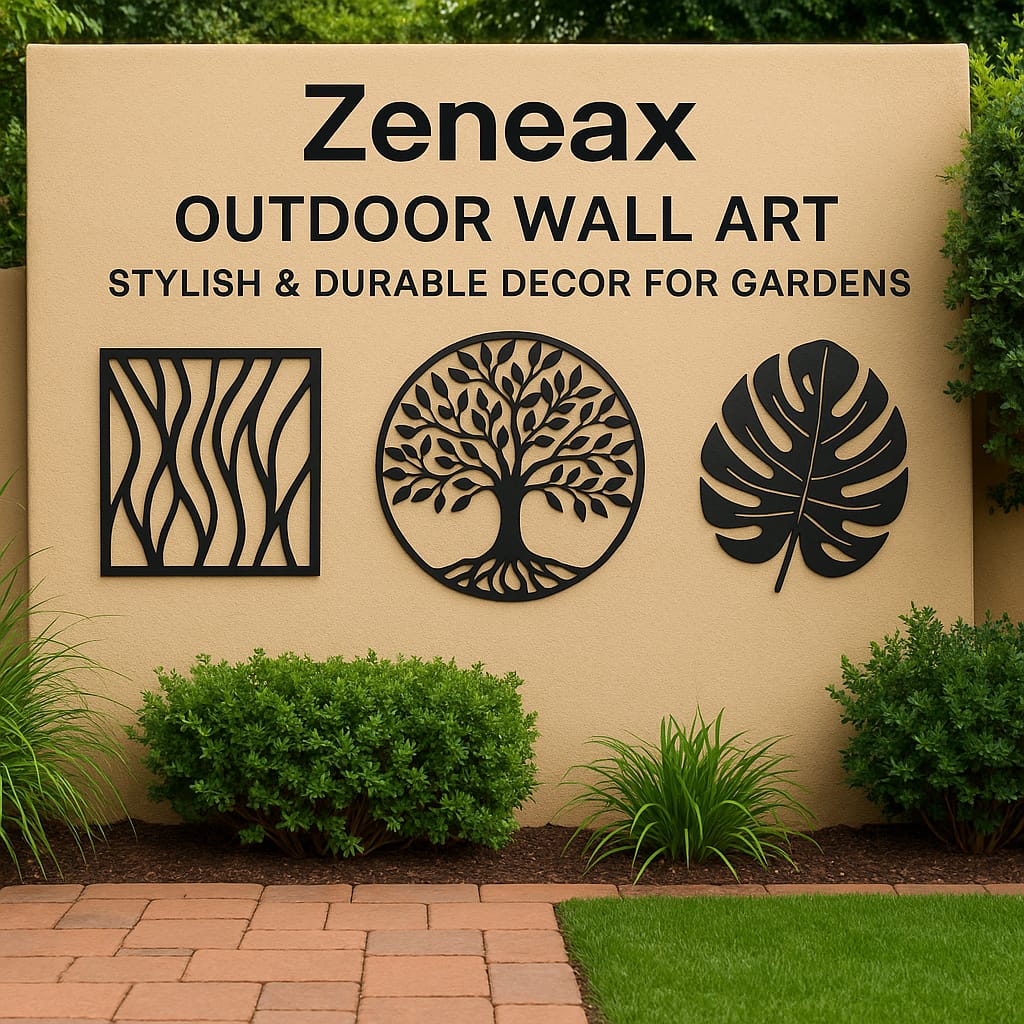 Zeneax Outdoor Wall Art