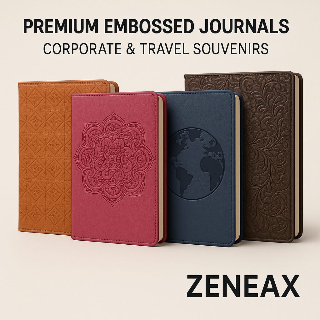 Premium Embossed Journals