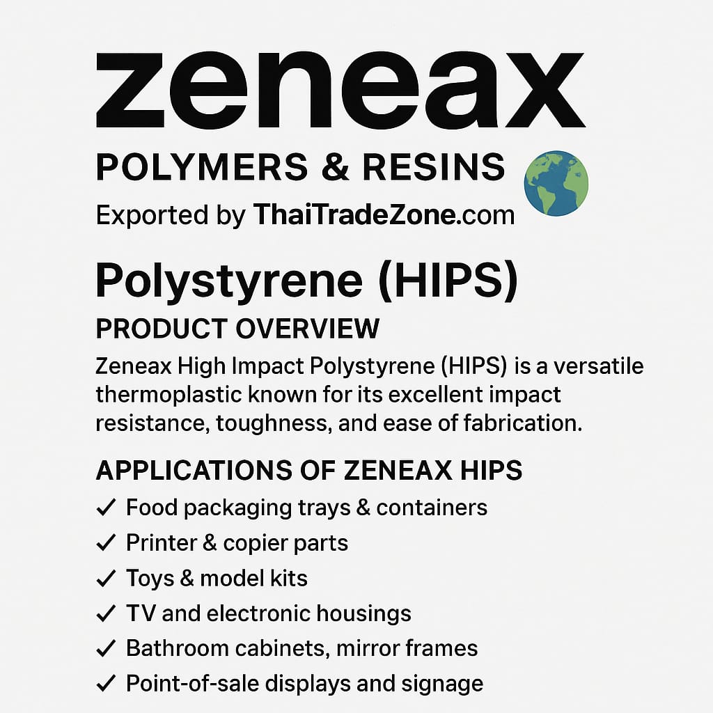 Zeneax HIPS Resin